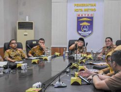 Walikota Metro Prioritaskan Penanggulangan Banjir dengan Kajian Geospasial
