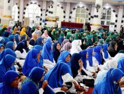 Majelis Taklim Kota Metro Gelar Pengajian Akbar, Jamaah Antusias Peringati Isra Mi’raj