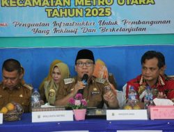 Wali Kota Metro Tekankan Pentingnya SDM dalam Musrenbang Purwoasri